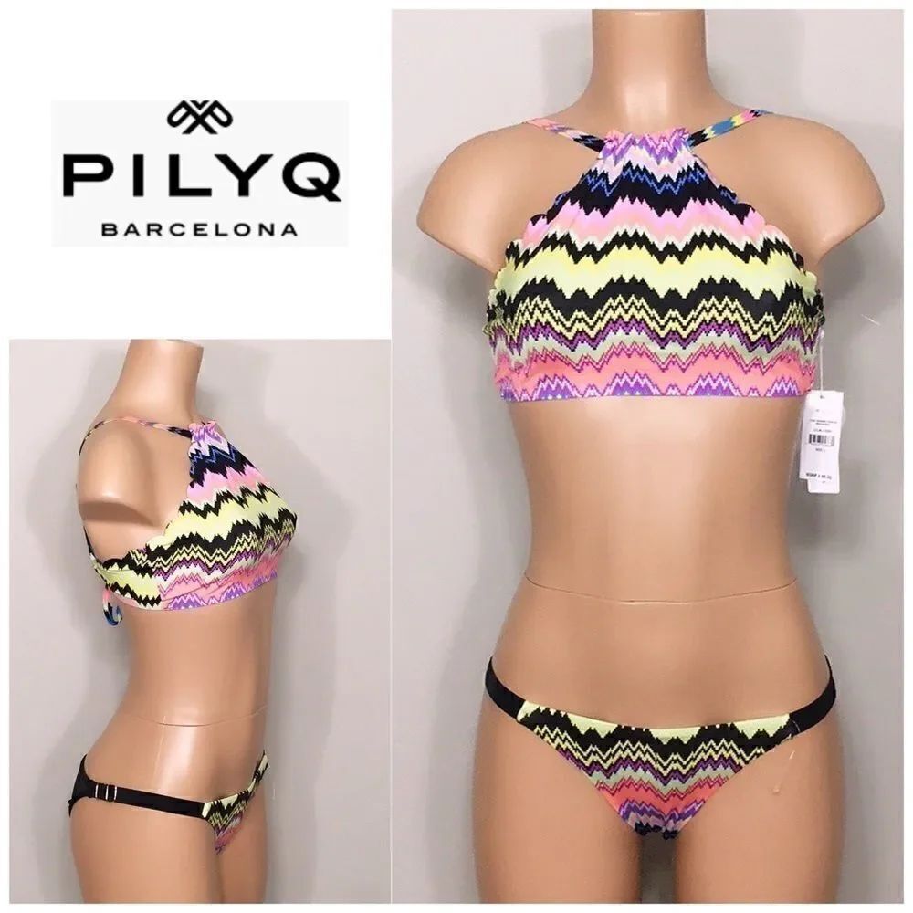 PILYQ Clara full bikini. NWT